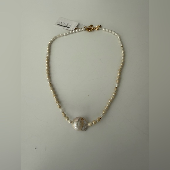 NWT J. Crew Baroque pearl necklace - Picture 2 of 3